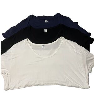 Bundle of 3 Old Navy Luxe Tees